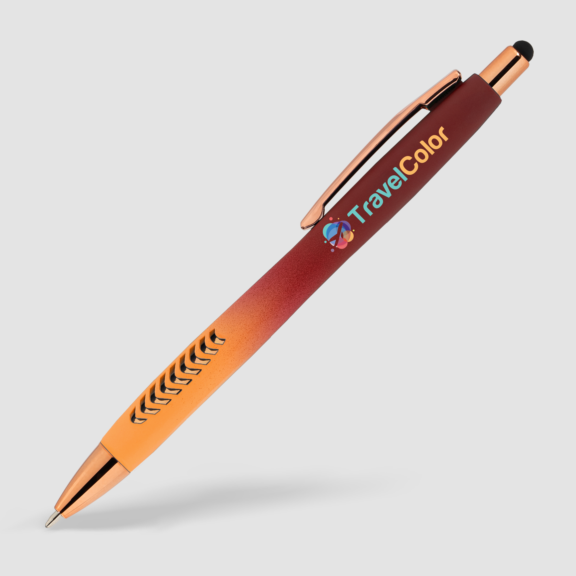Avalon Ombre Softy Rose Gold Pen w/ Stylus 7