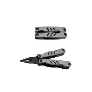 Sleek Silver Multi Pliers Tool Kit With Convenient Clip 8