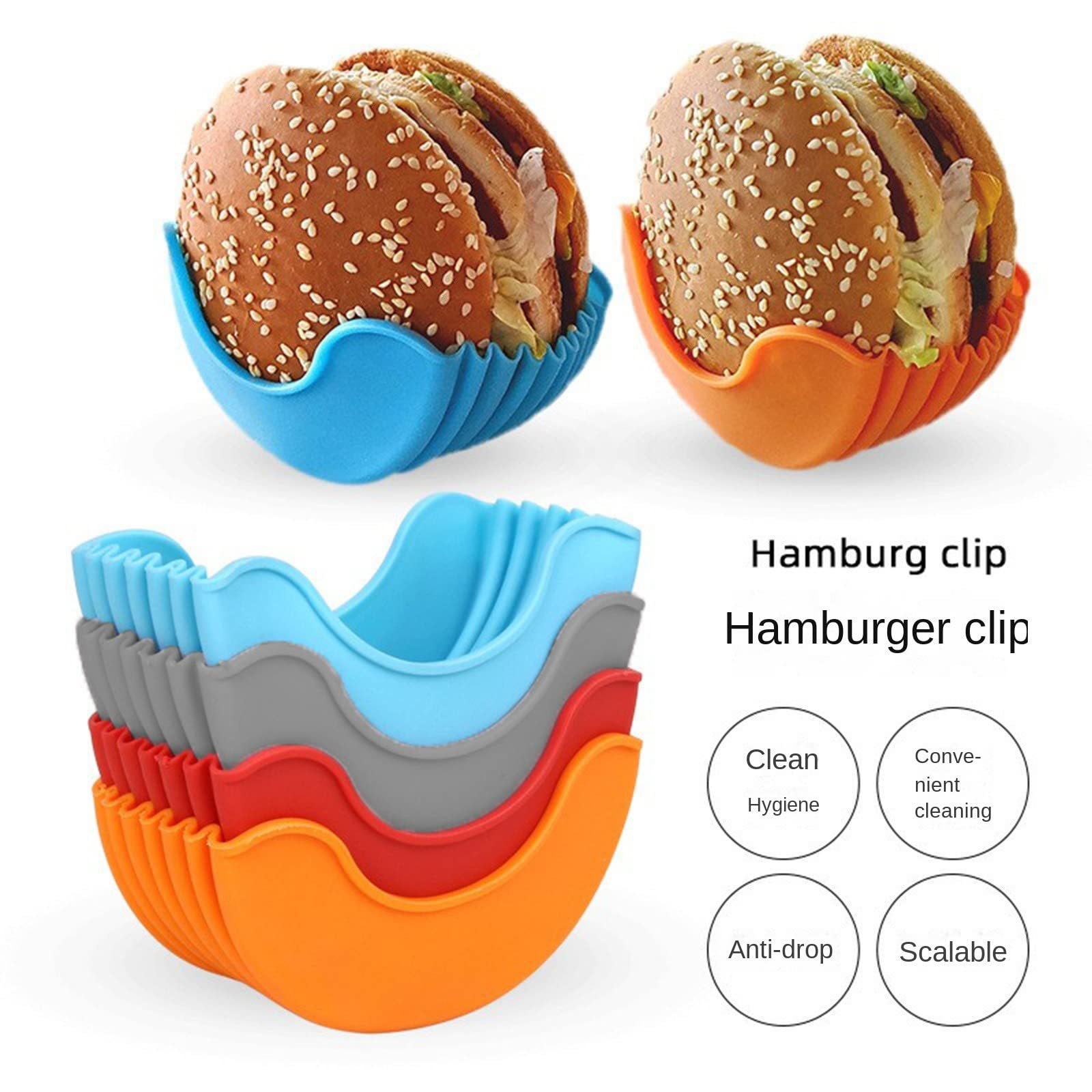Silicone Hamburger Clip Wrap 5