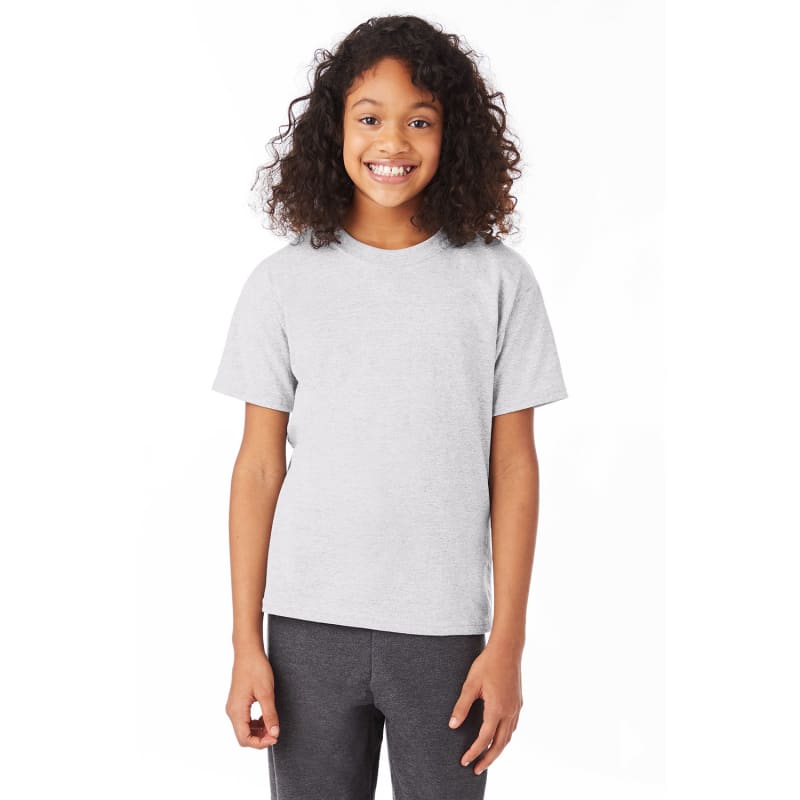 Hanes Youth 5.2 Oz., 50/50 ComfortBlend® EcoSmart® T-Shirt 142