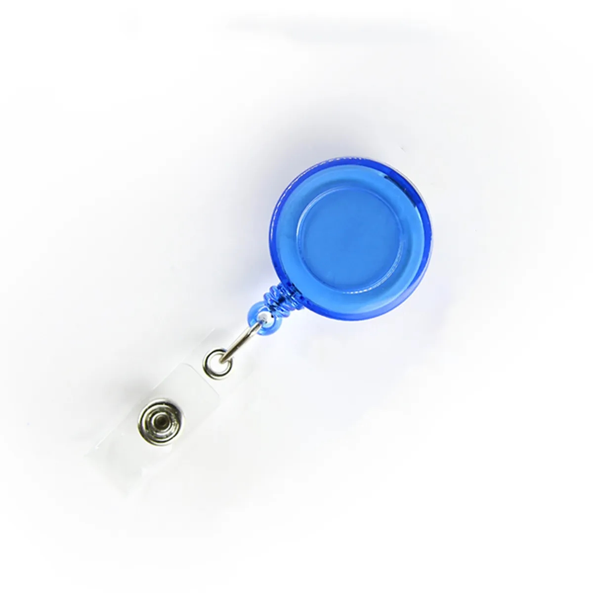 Retractable ID Badge Reel Clip On Card Holder for Name 6