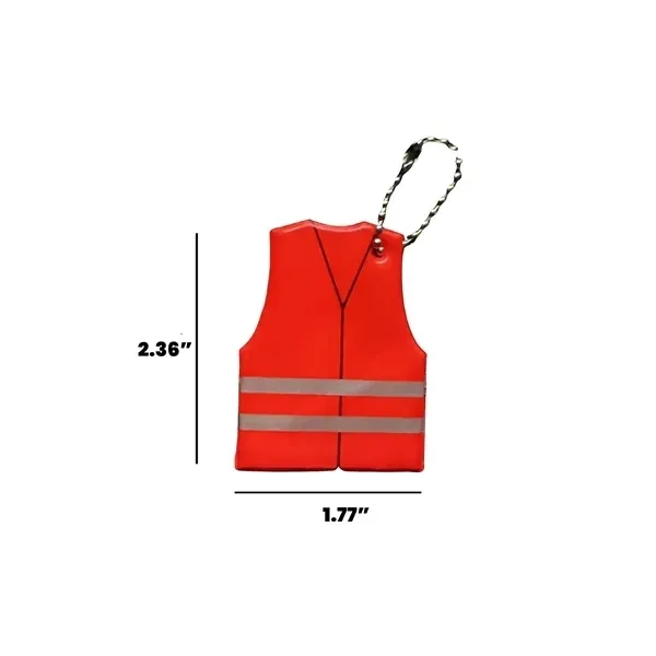 Reflective Safety Key Chain - High Visibility Pendant 4
