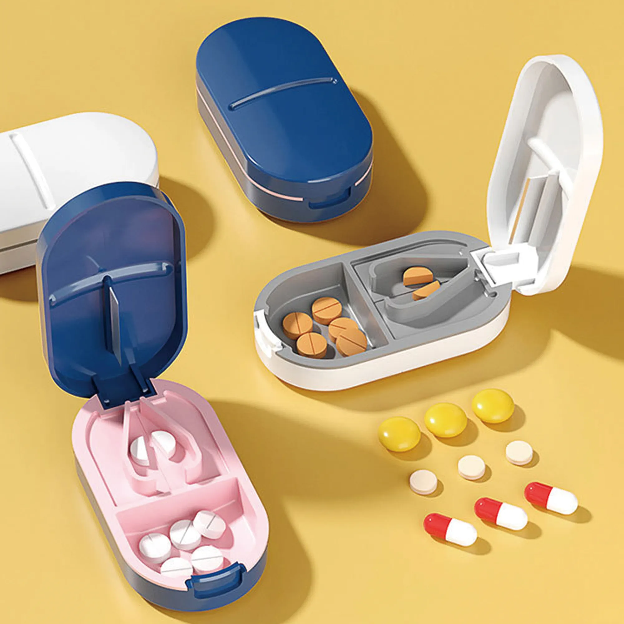 Portable Pill-Shaped Pill Cutter 5