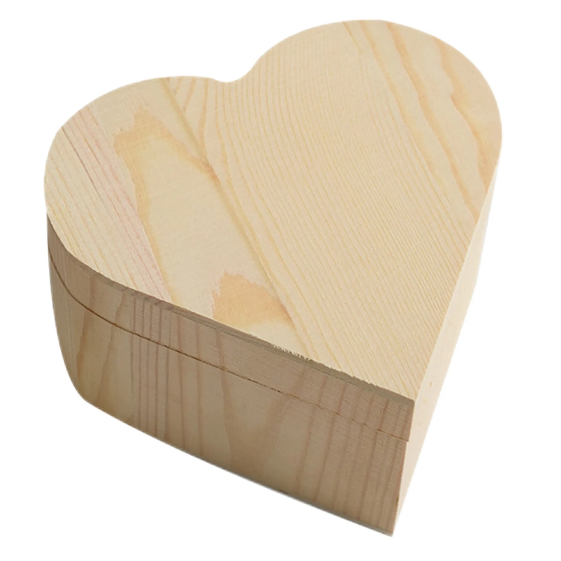Wooden Heart Gift Storage Box 2