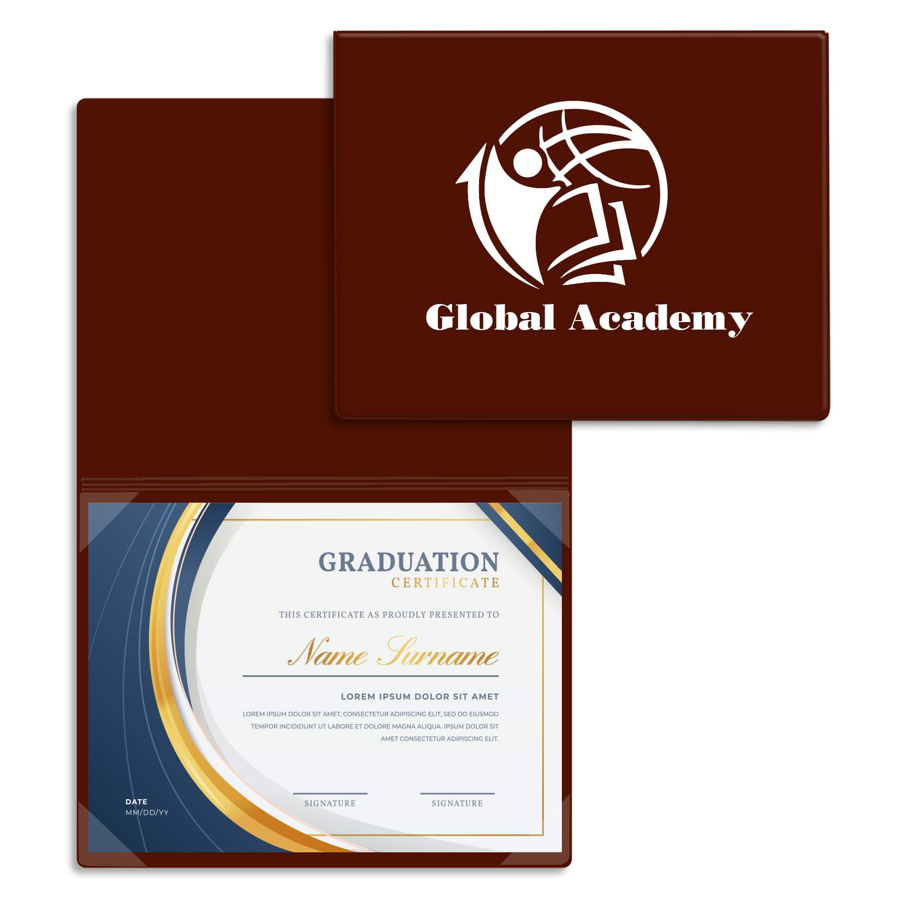 Certificate/Diploma Holder - 4 Corners 8