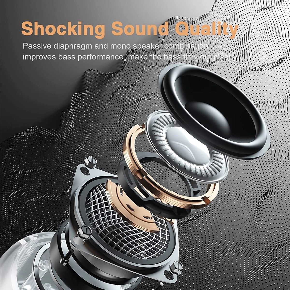 Mini Wireless Bluetooth Speaker With 18 Hours Playtime 2