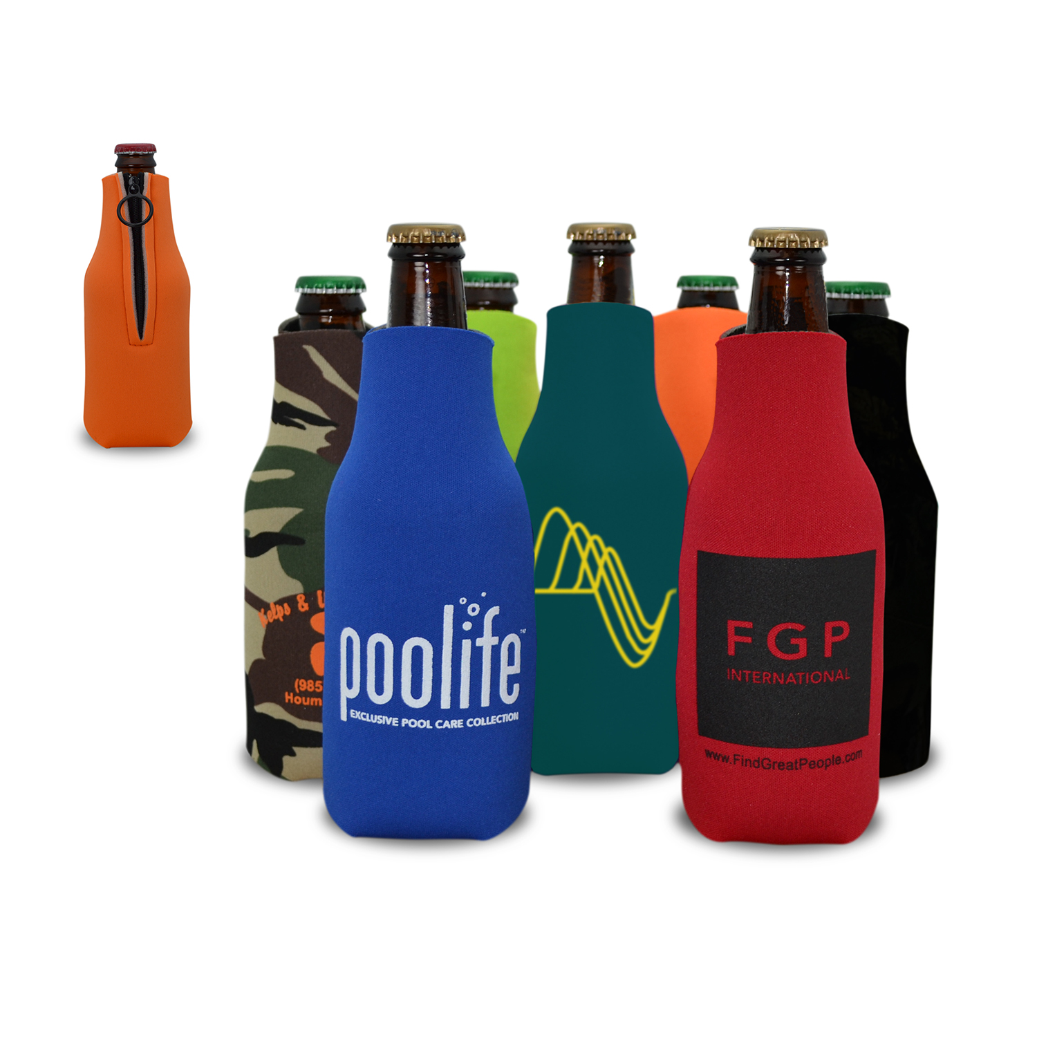 Zipper Bottle Cooler 13