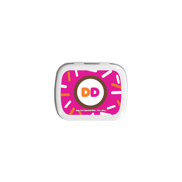 Sugar Free Mints in a Small Rectangular Hinged Tin 1