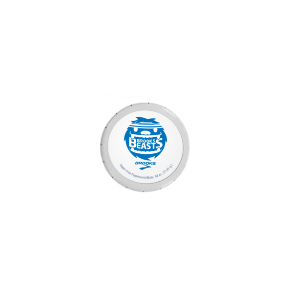 1 3/4" Small Round Push Tin with Mints 18