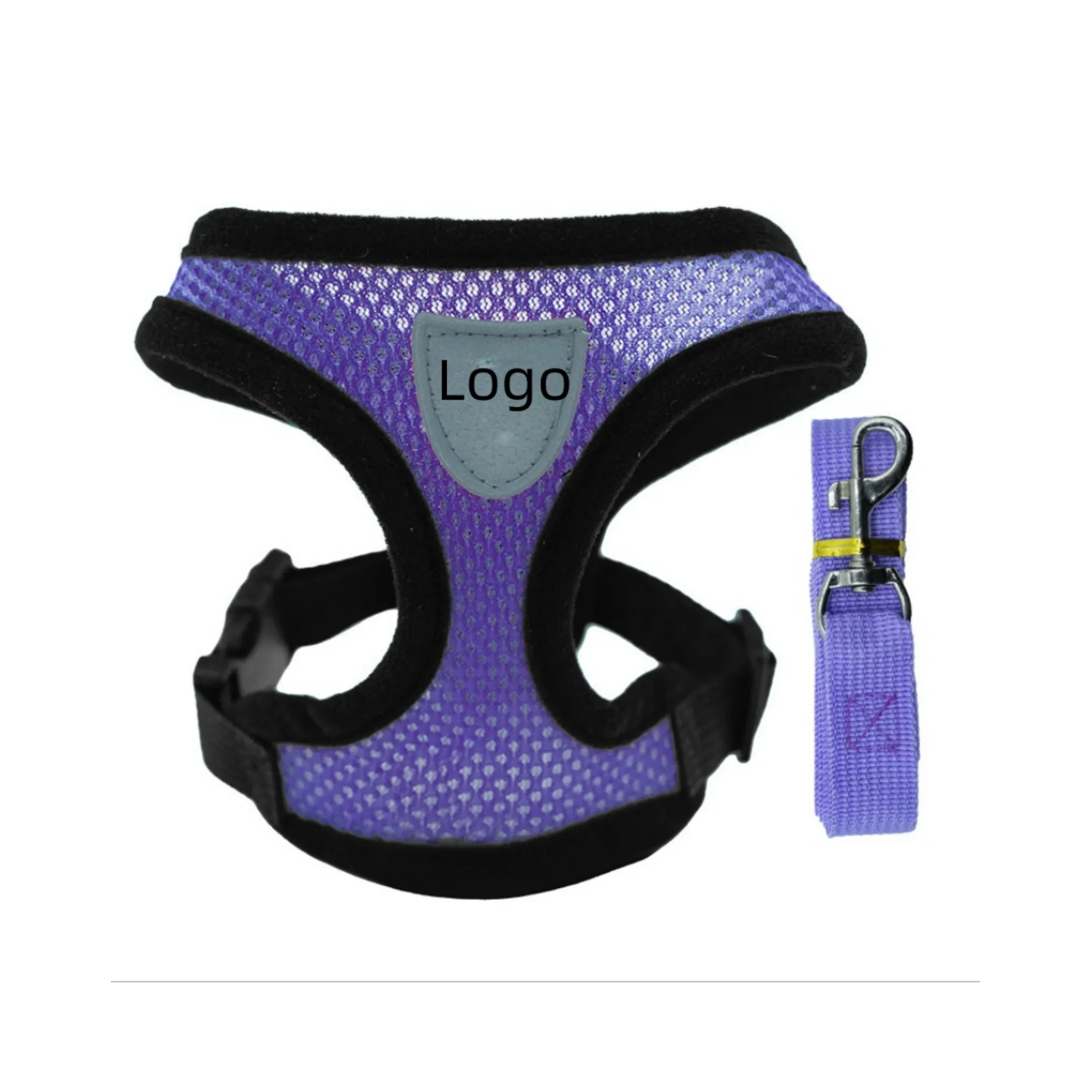 Breathable Mesh Pet Harness Set 11