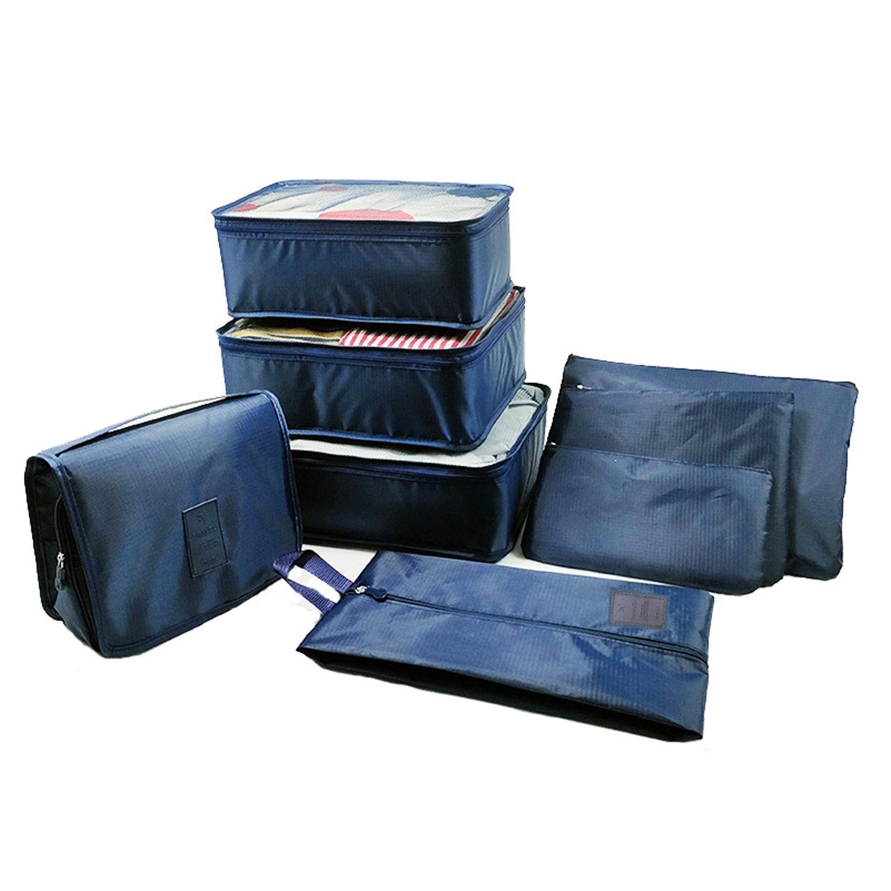 8 Set Packing Cubes Luggage Packing Organizers For Travel Accessory 2