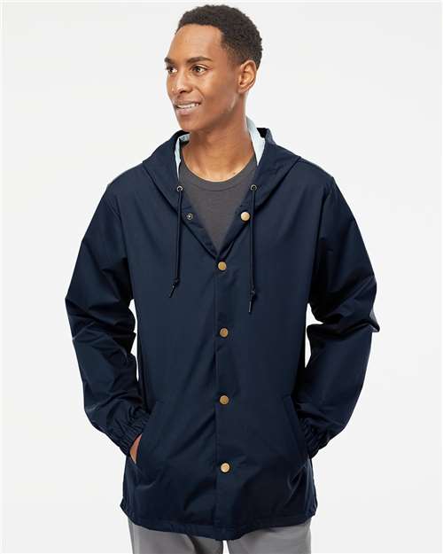 Men's Water-Resistant Hooded Windbreaker - EXP95NB 34