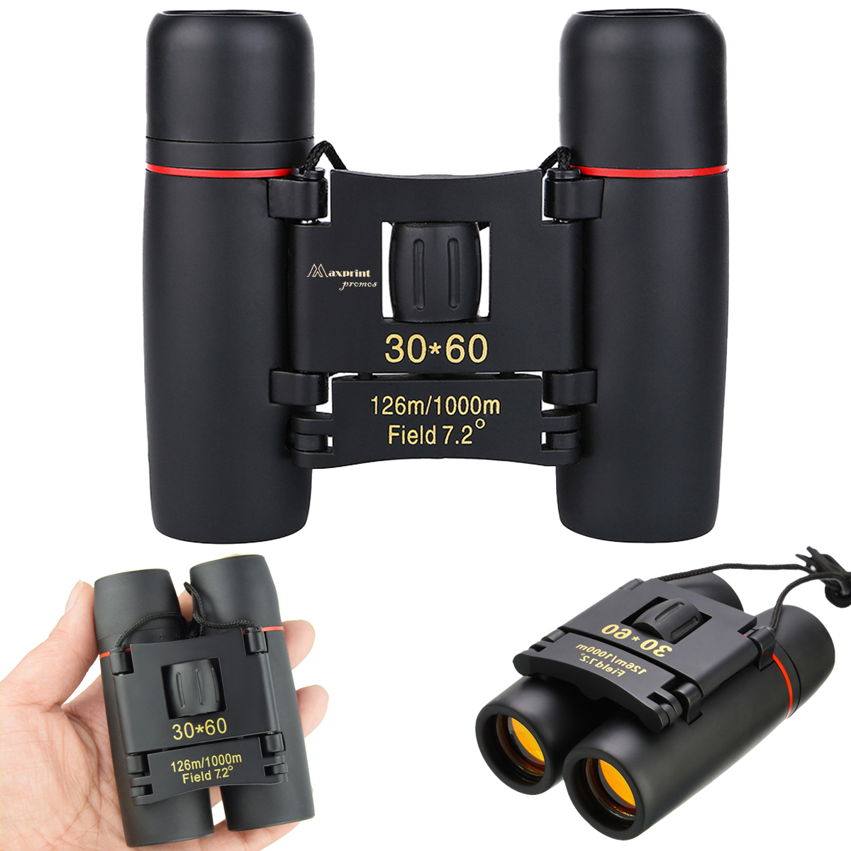 30x60 Mini Compact Binoculars 2