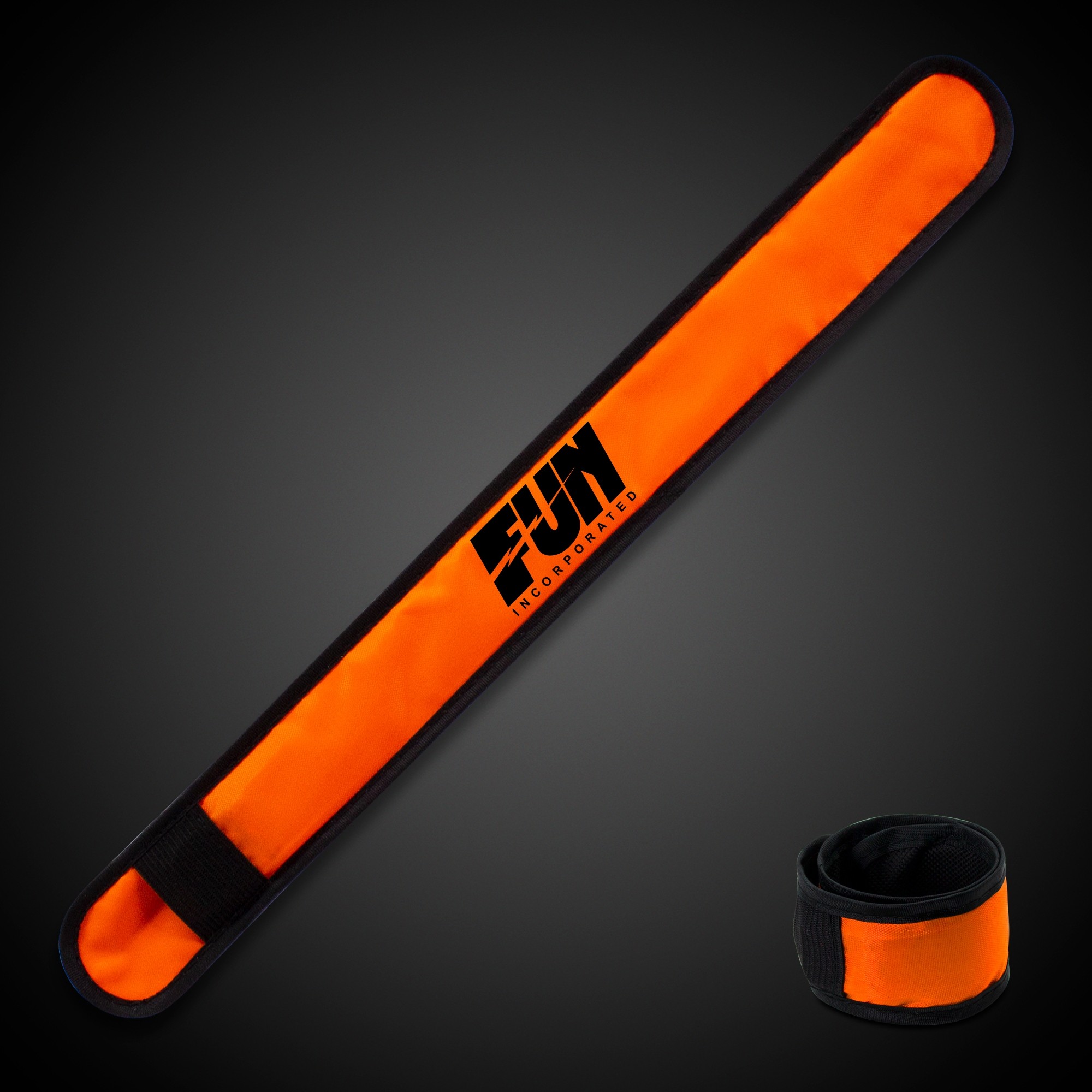 Orange LED Slap Bracelet 5