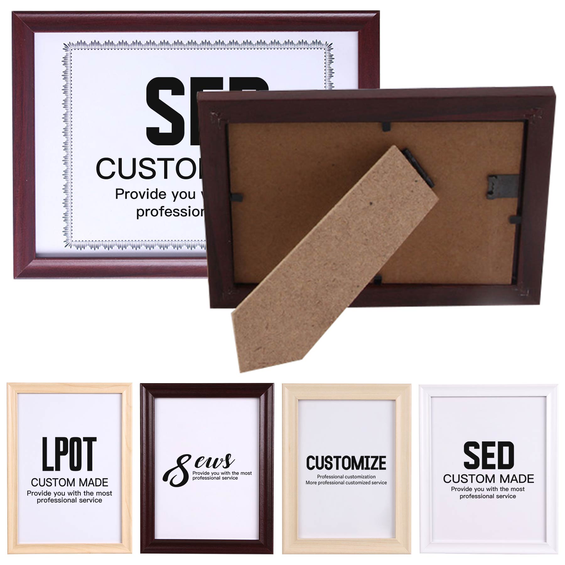Rectangle Wooden Picture Frame 2