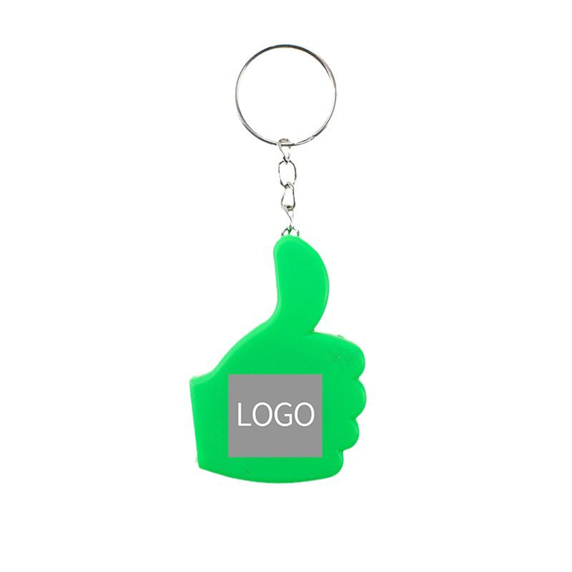 Thumb Tape Measure Keychain 2