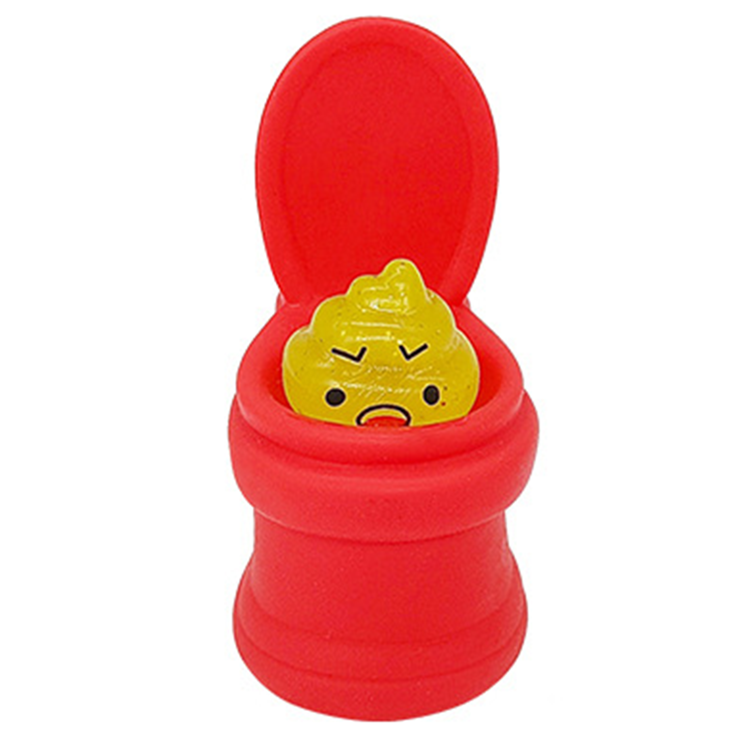 Creative Squeeze Decompression Toilet Shape Poop Ball Toy 6