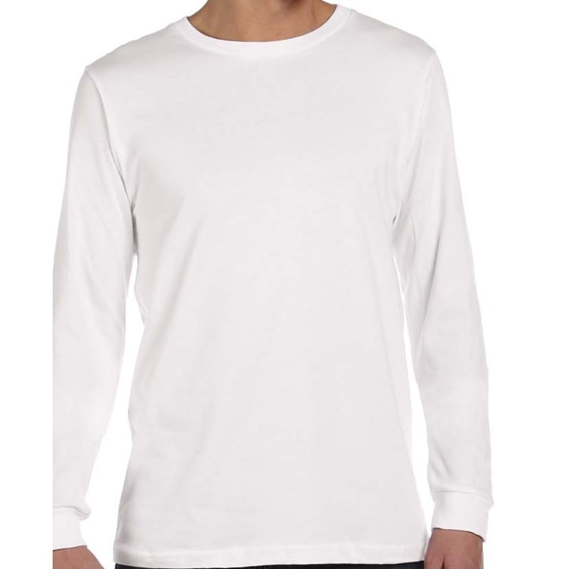 Bella Mens Jersey Long-Sleeve T-Shirt 1