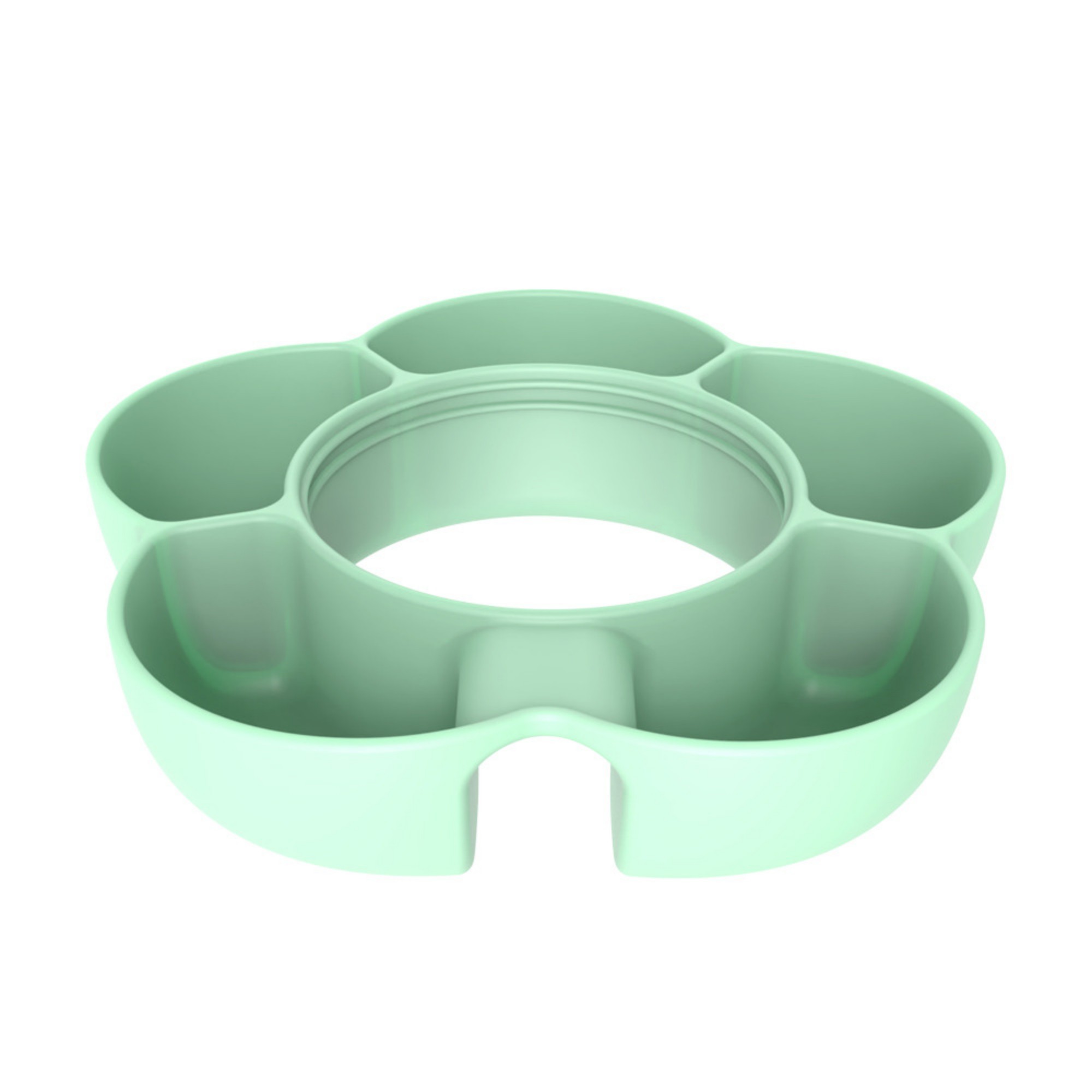 5 Compartment Silicone Snack Tray 10