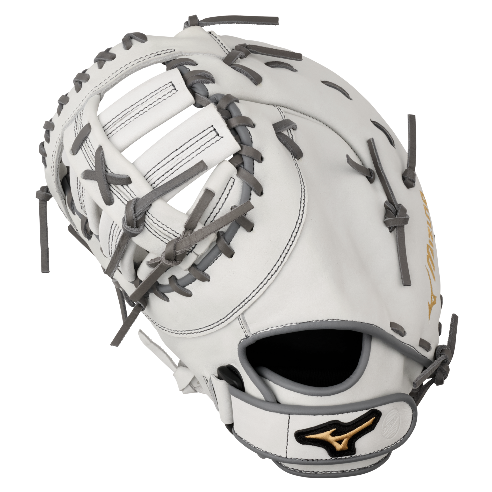 MVP Prime Fastpitch Softball First Base Mitt 13", BioSoft Leather, Center Pocket Design 4