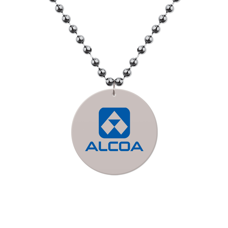 Medallion Bead Necklace w/ Medallion 2