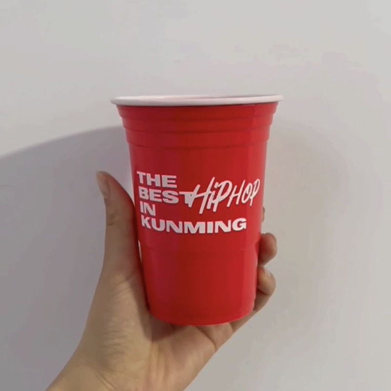 16-Ounce Reusable Plastic Drinking Cups 9