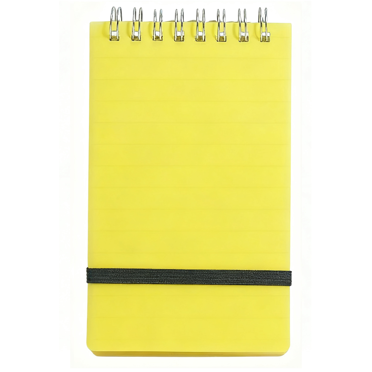 A7 PP Waterproof Cover Spiral Notebook w/ Elastic Band 11