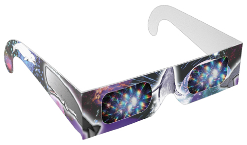Rainbow Diffraction Glasses - Whales and Cetaceans - Stock Imprint 3