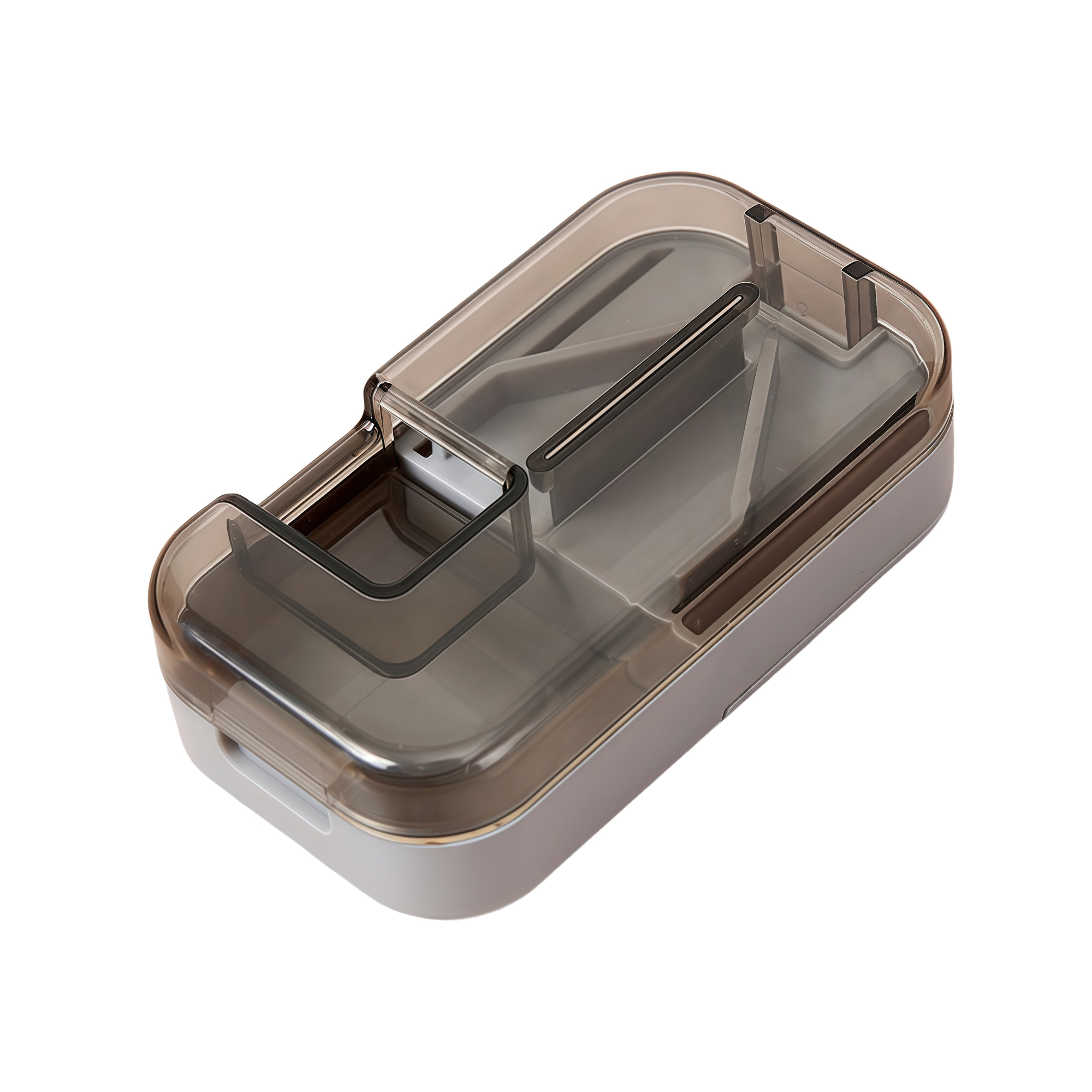 3-in-1 Pill Cutter Box with Storage 2