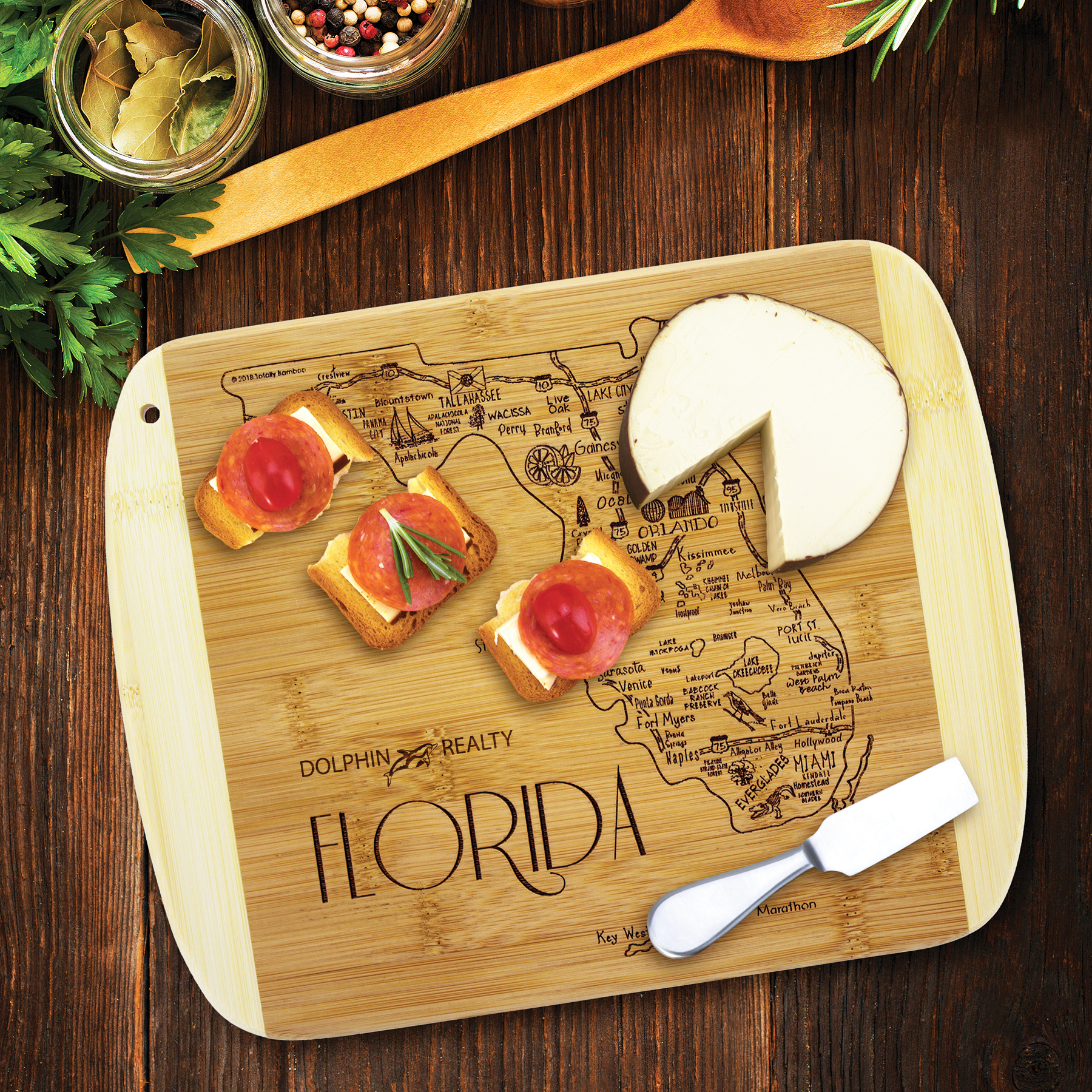 A Slice of Life Florida Serving & Cutting Board 5
