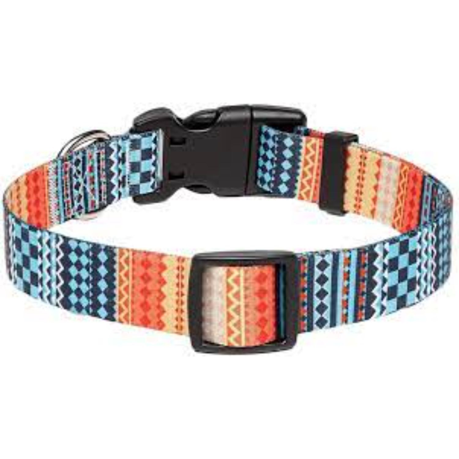 5/8"W x 12"L Adjustable Pet Collar w/ Buckle Release Sublimation 1