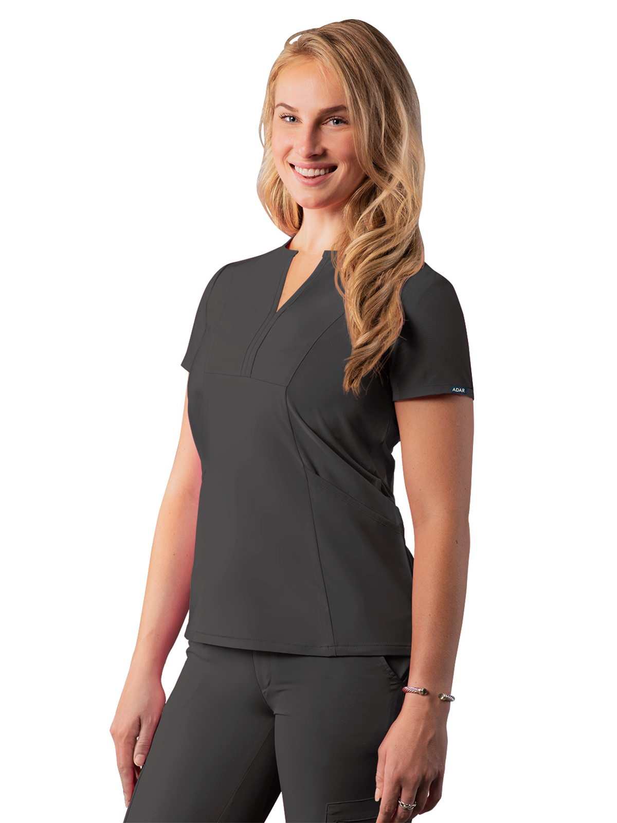 Adar - Addition - Women's Notched V-Neck Top 4