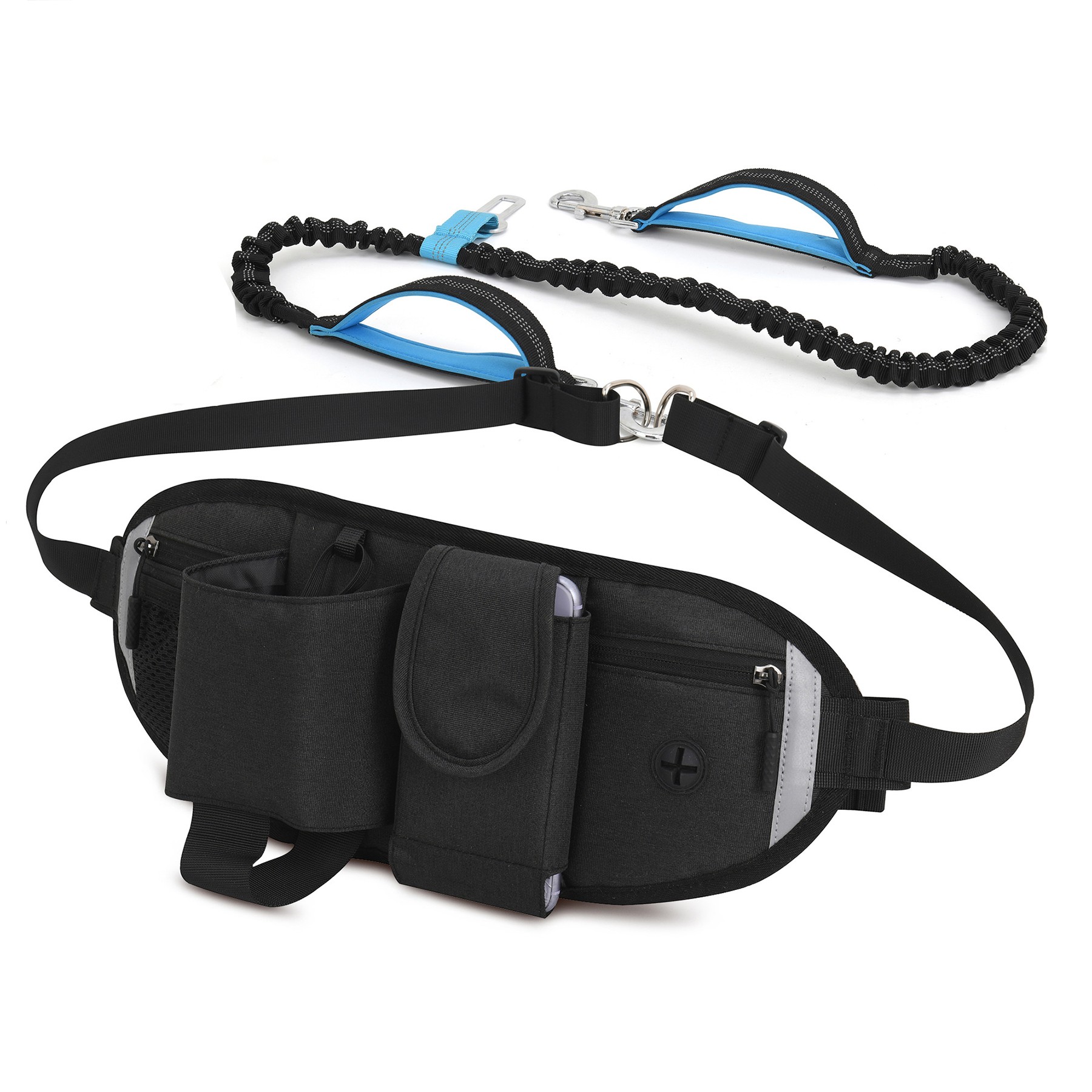 Running Belt With Dog Leash 2