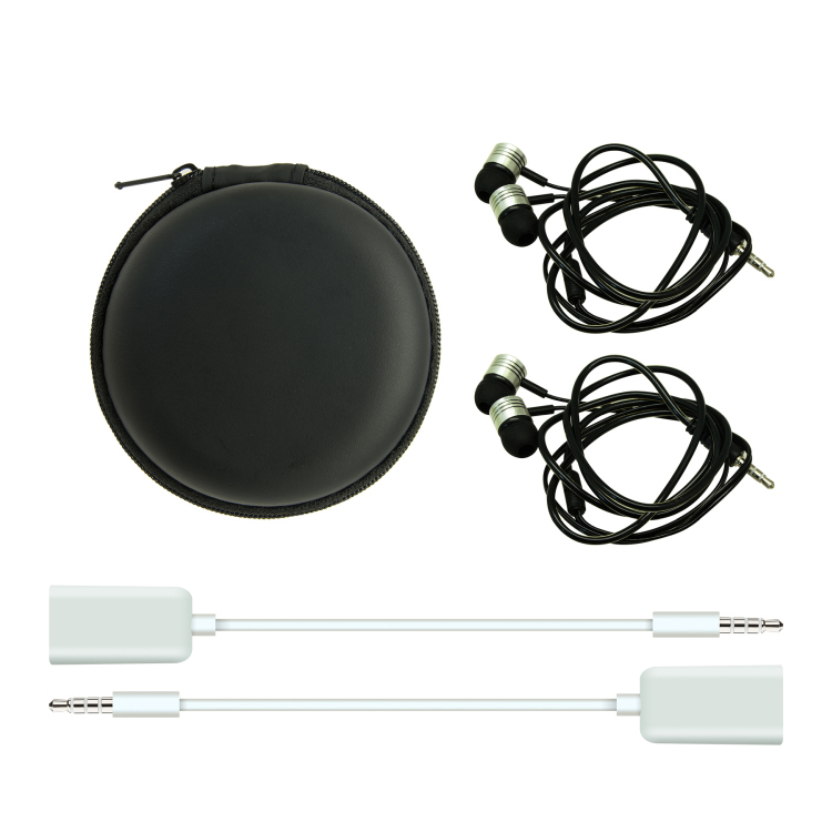 Twin Audio Splitter Set 4