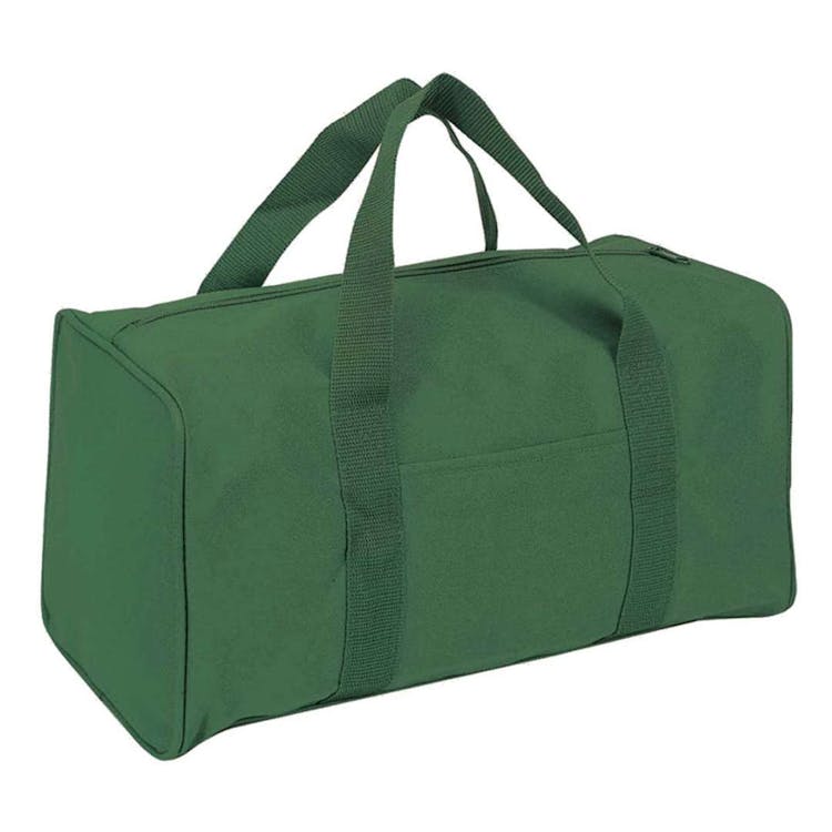Square Duffel Bags Dark Green 15" 2