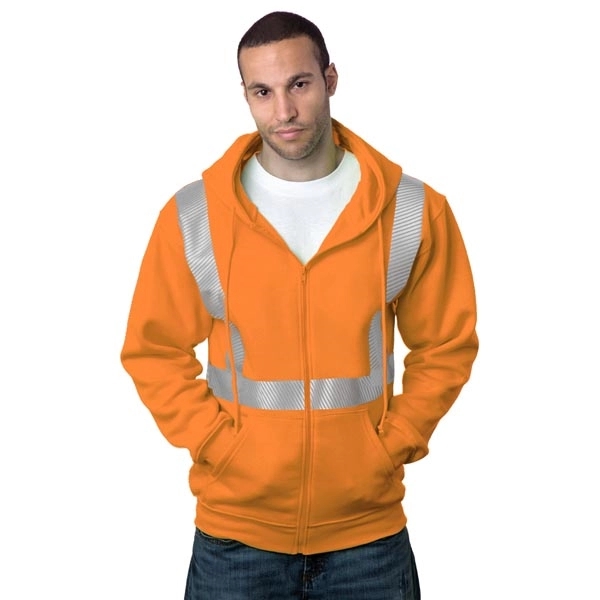 Hi-Vis Full Zip Hoodie 3