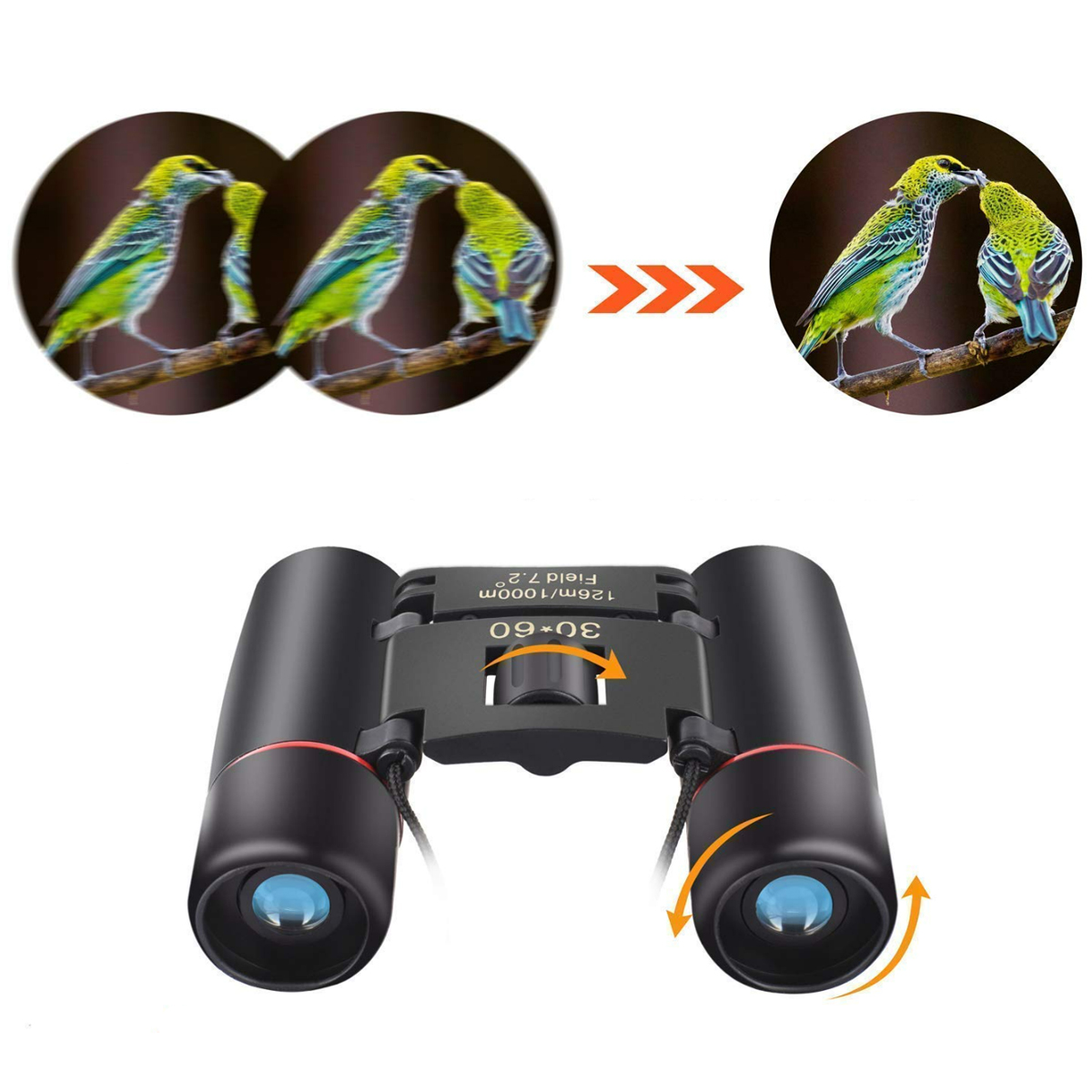 Compact Folding Binoculars 3