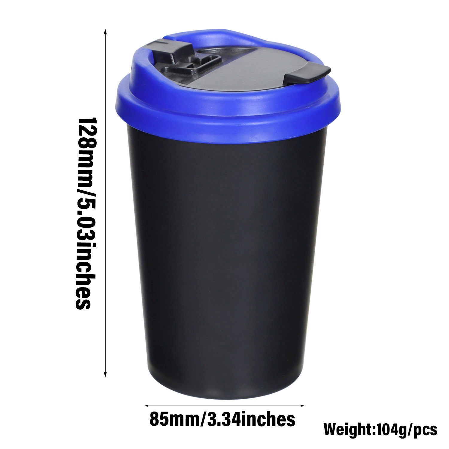 Portable Car Ashtray With Lid 1