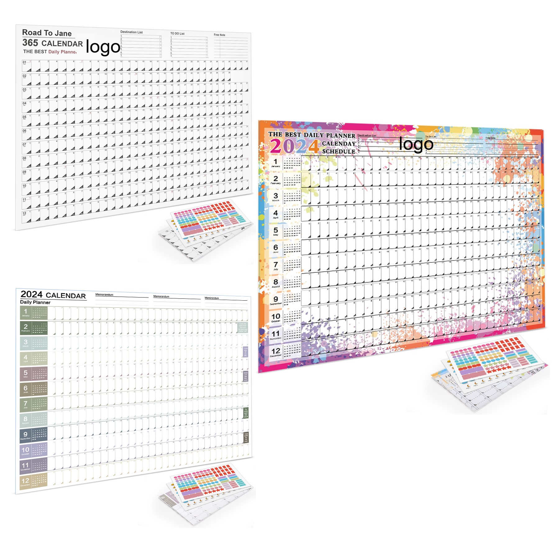 Annual Wall Calendar (direct import) 4