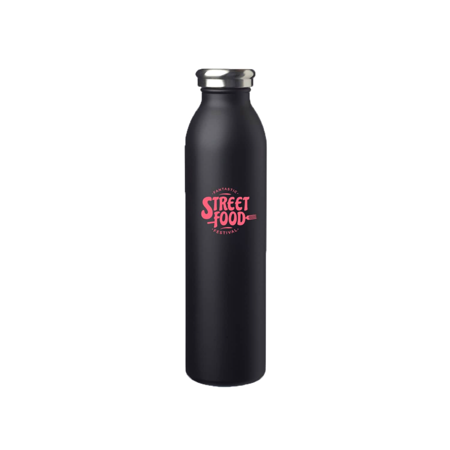 Classy Stainless Steel Water Bottle - Double Wall Vacuum