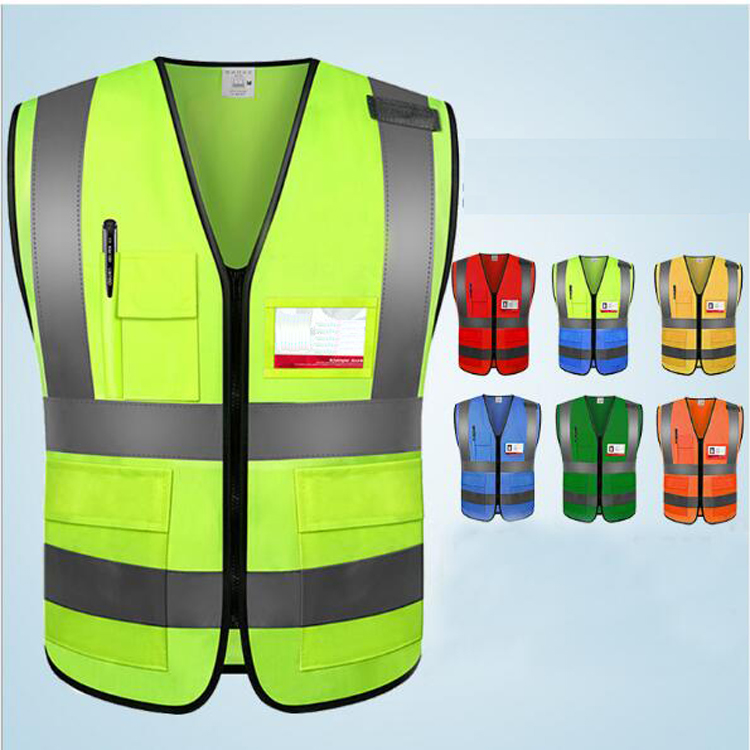 Reflective Safety Vest With Strips 2