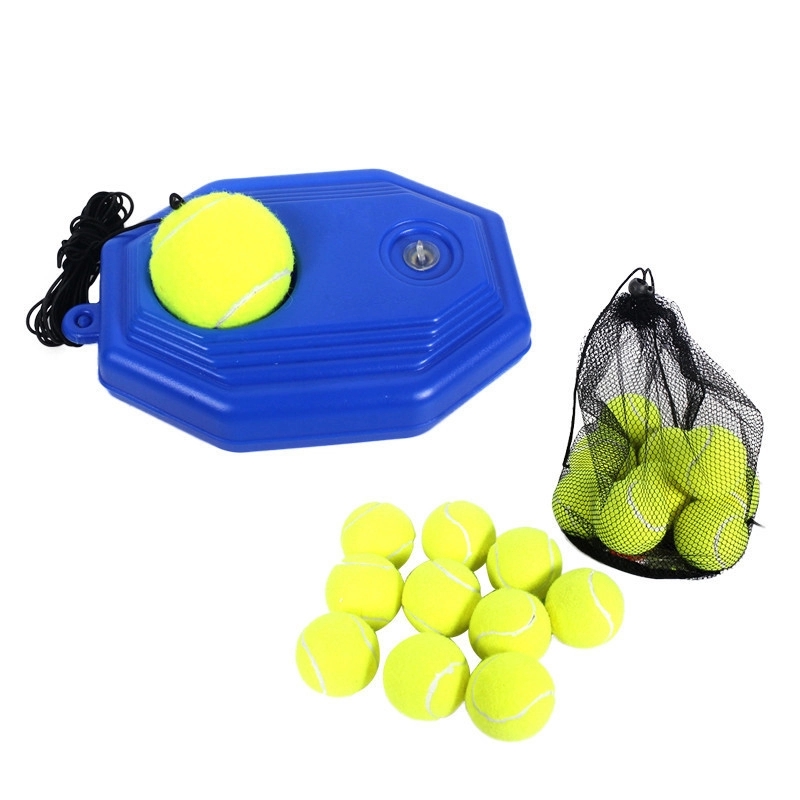 Single Tennis Trainer For Beginner With 2 Balls 5