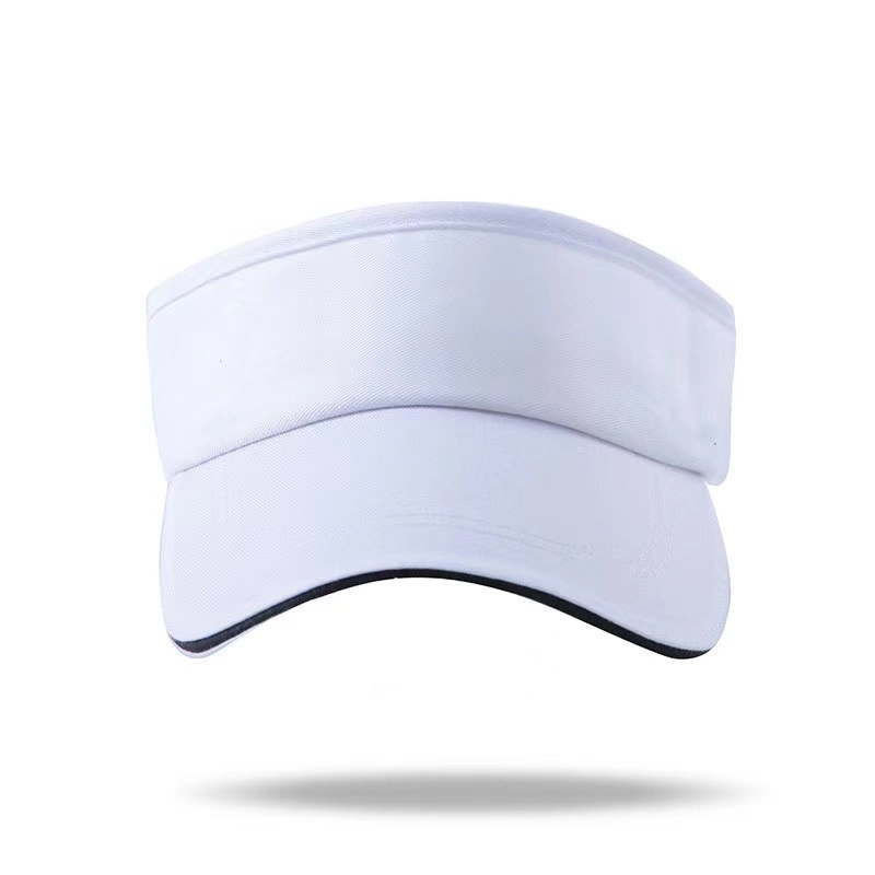 Solid Color cotton Visors 4