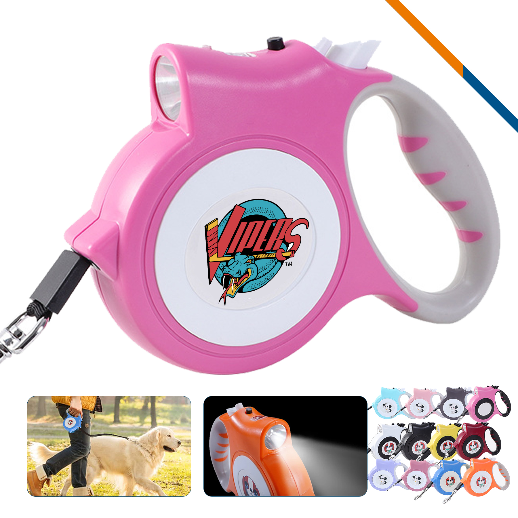 Inour Retractable Dog Leash 8