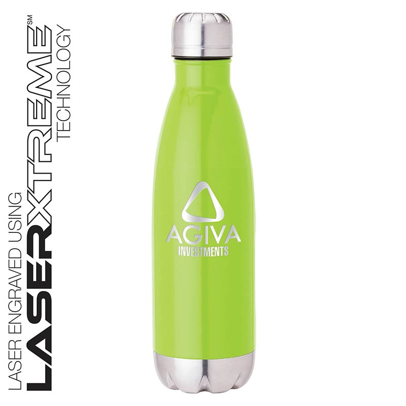 Solana 17 oz. 304 Stainless Steel Vacuum Bottle with Copper Lining 33