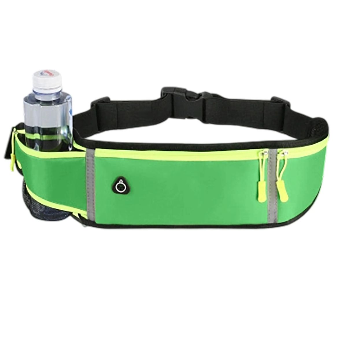 Water-Resistant Running Belt Fanny Pack with Logo Print 1