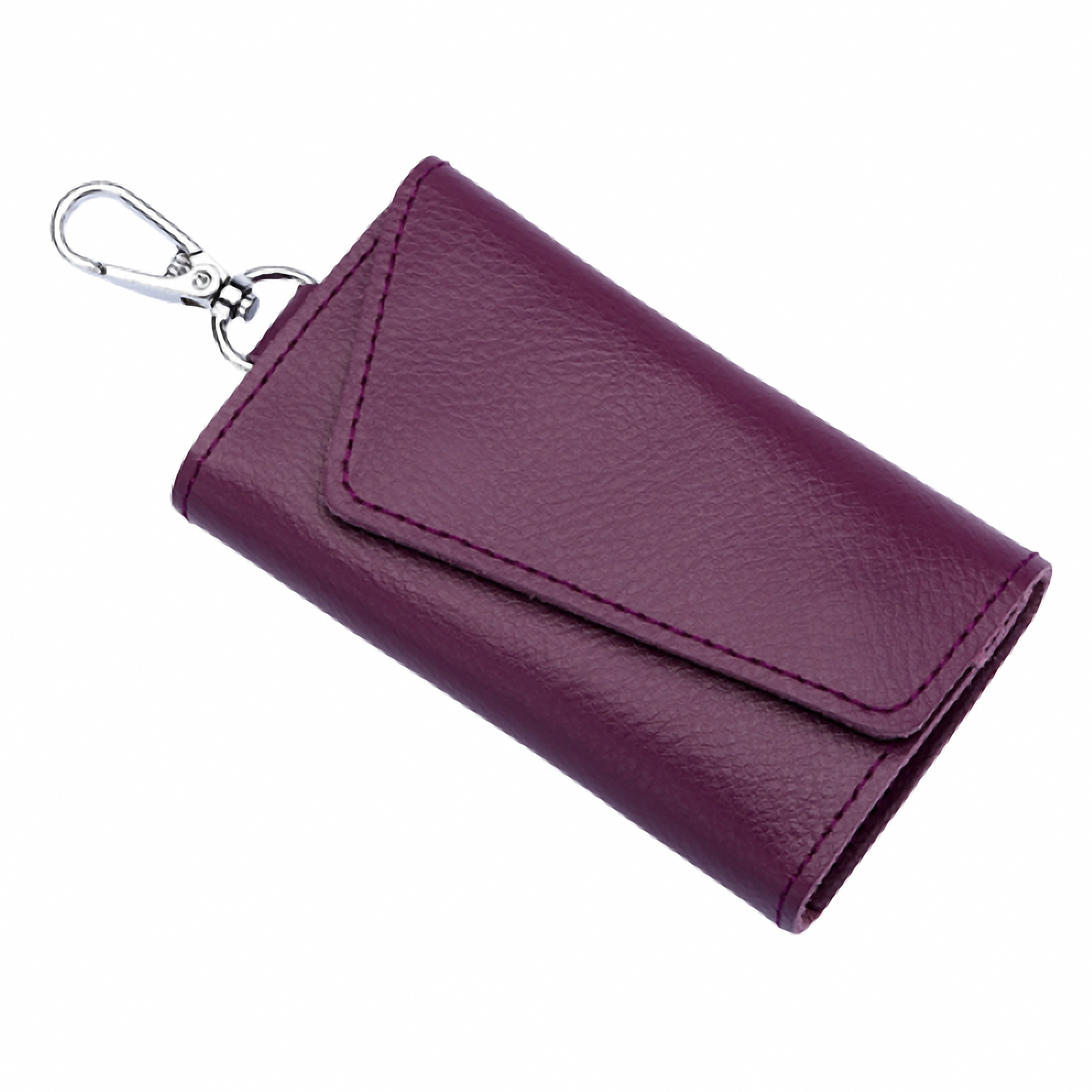 Genuine Leather Key Holder with 6 Key Hooks 1