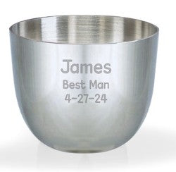Pewter Jefferson Cup - Engraving is additional 4