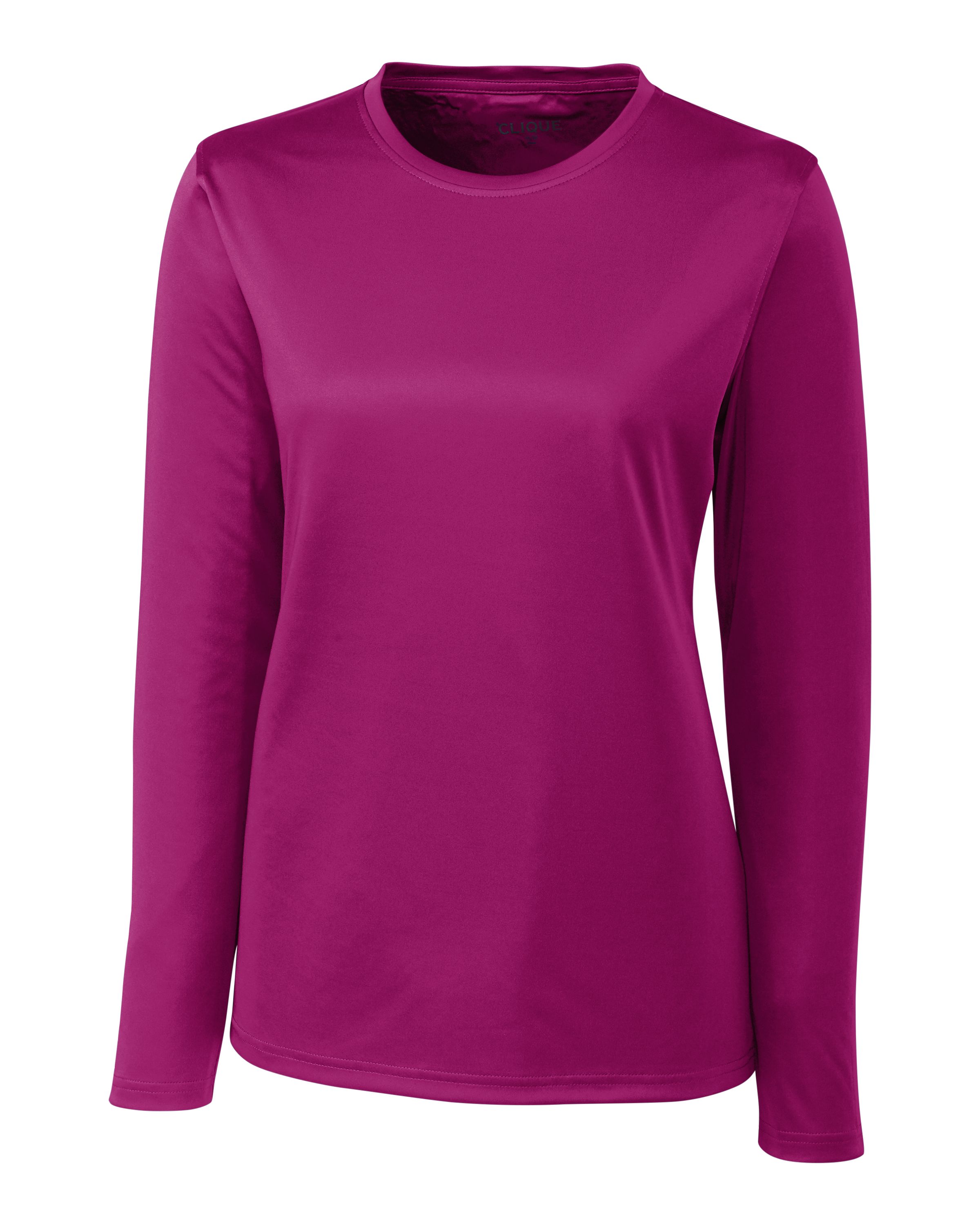 Clique Spin Solution-dyed Performance Jersey Womens Long Sleeve Tee 34