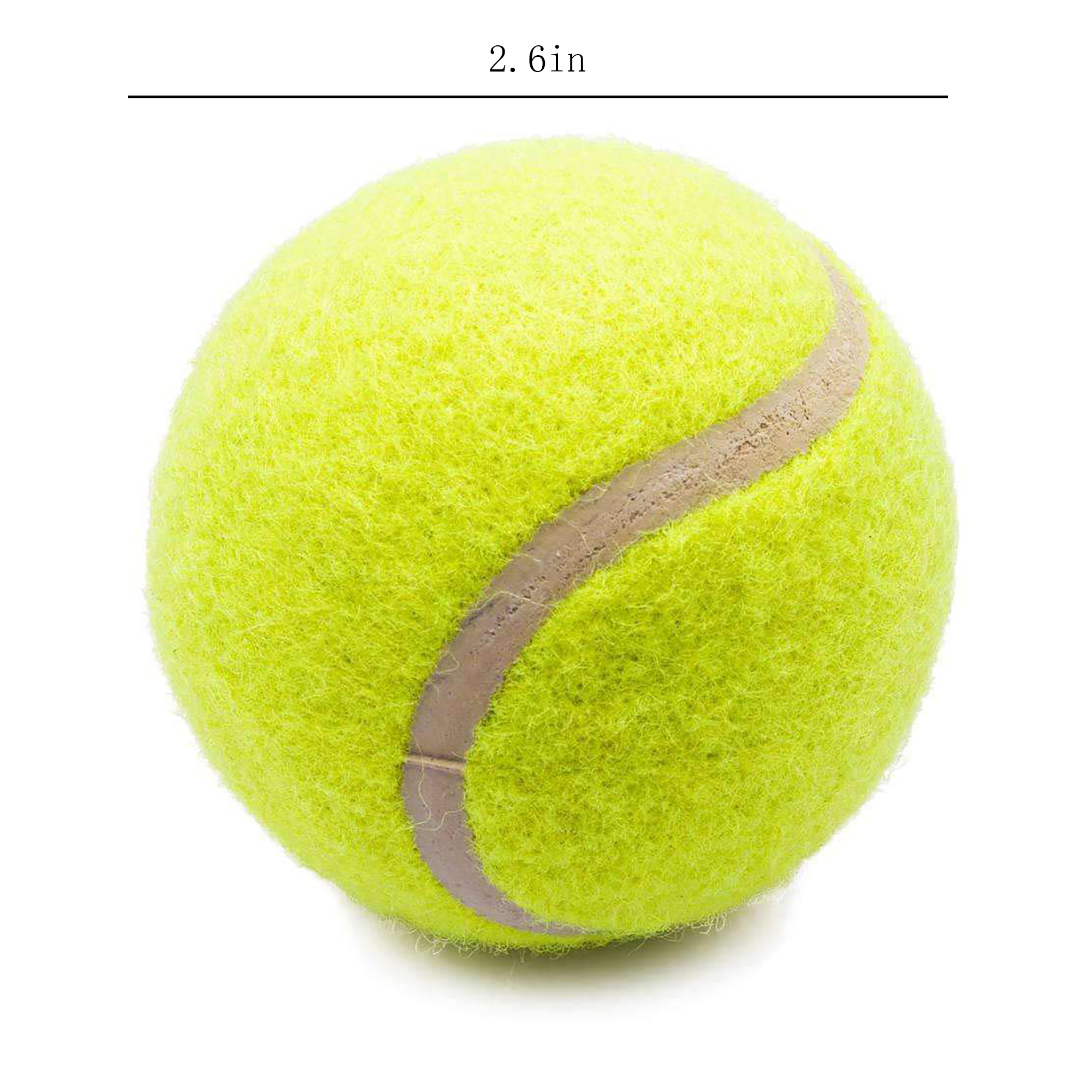 Customizable Natural Rubber Tennis Ball 2